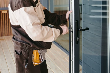 Cleaning And Polishing Glass Door Installation in Melbourne, FL